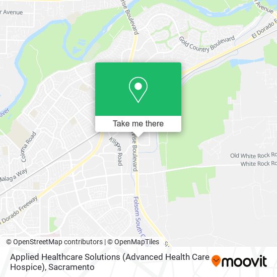 Mapa de Applied Healthcare Solutions (Advanced Health Care Hospice)