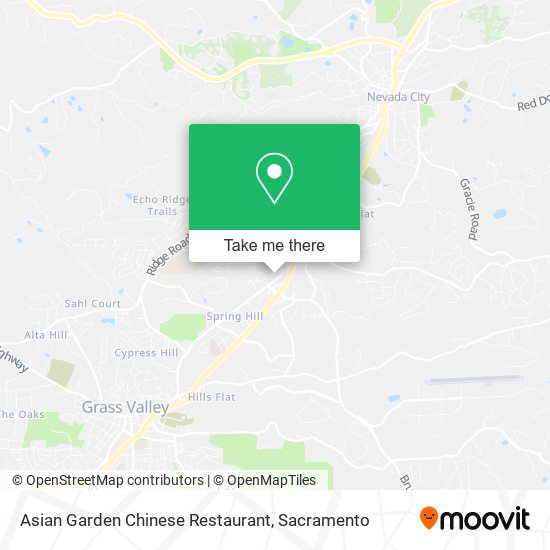 Asian Garden Chinese Restaurant map