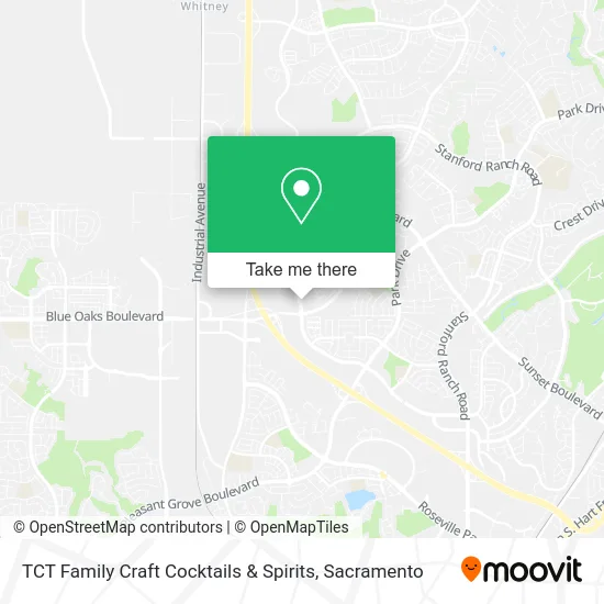 TCT Family Craft Cocktails & Spirits map