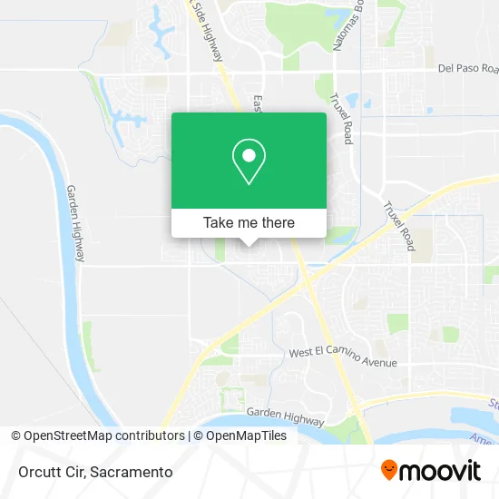 Orcutt Cir map
