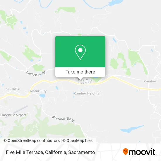 Mapa de Five Mile Terrace, California