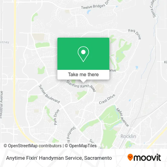 Mapa de Anytime Fixin' Handyman Service