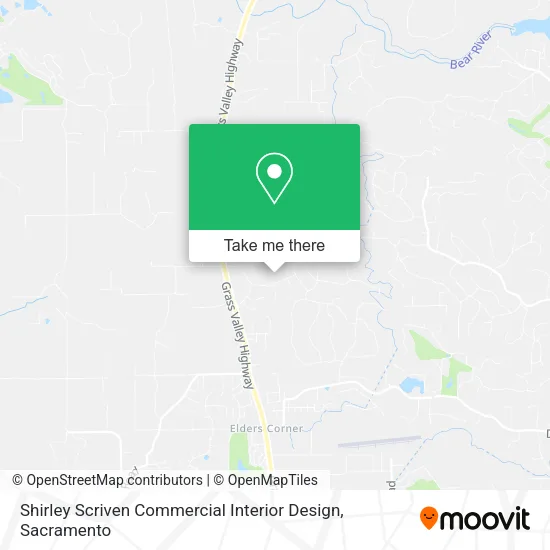 Mapa de Shirley Scriven Commercial Interior Design
