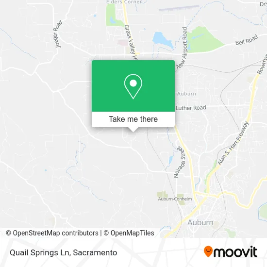 Quail Springs Ln map