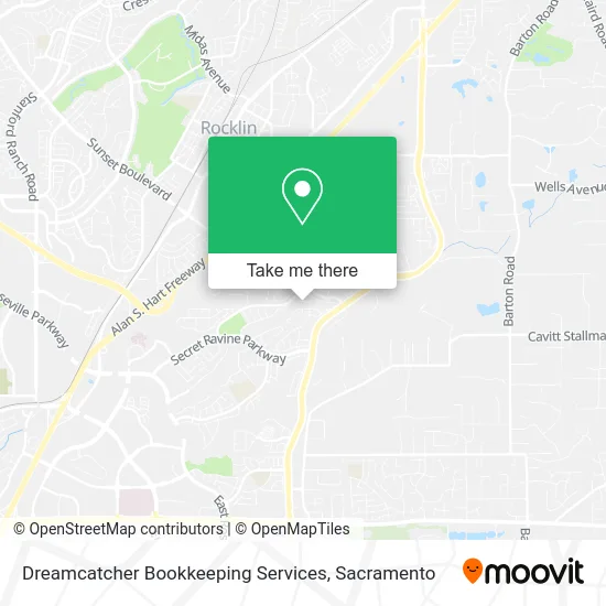Dreamcatcher Bookkeeping Services map