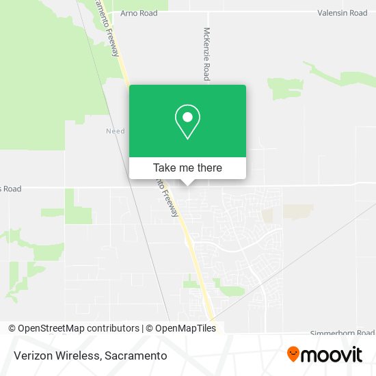 Verizon Wireless map