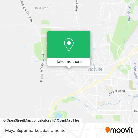 Maya Supermarket map