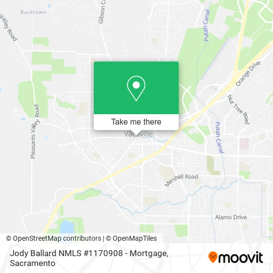 Mapa de Jody Ballard NMLS #1170908 - Mortgage