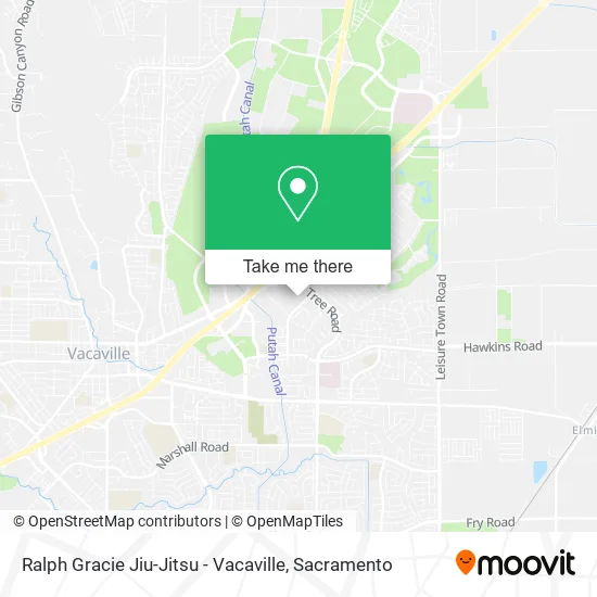 Ralph Gracie Jiu-Jitsu - Vacaville map