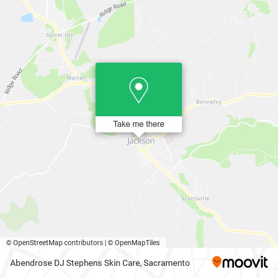 Abendrose DJ Stephens Skin Care map