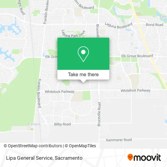 Lipa General Service map