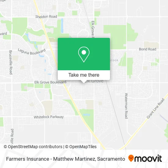 Mapa de Farmers Insurance - Matthew Martinez