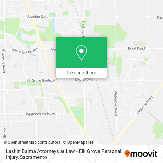 Mapa de Laskin Balma Attorneys at Law - Elk Grove Personal Injury