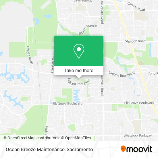 Ocean Breeze Maintenance map