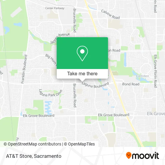Mapa de AT&T Store