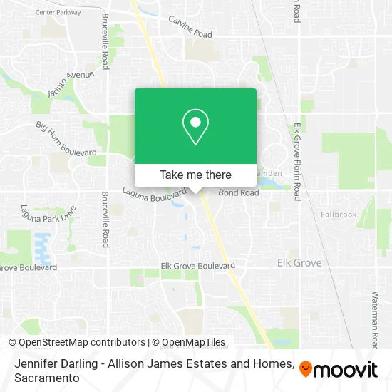 Mapa de Jennifer Darling - Allison James Estates and Homes