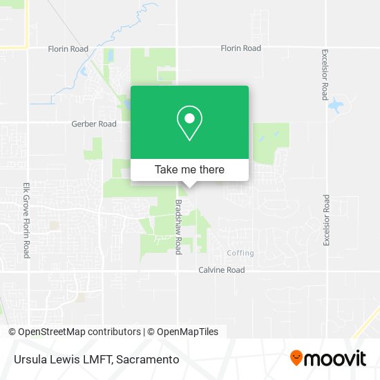 Ursula Lewis LMFT map