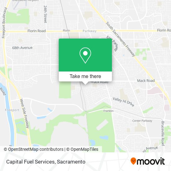 Capital Fuel Services map