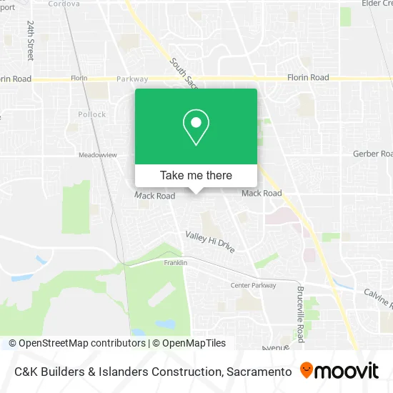 Mapa de C&K Builders & Islanders Construction