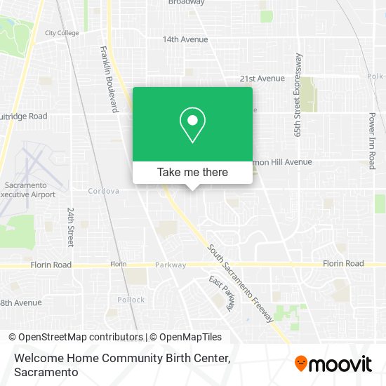 Welcome Home Community Birth Center map