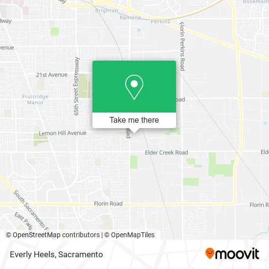 Mapa de Everly Heels