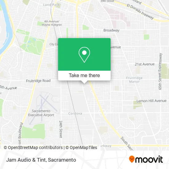 Jam Audio & Tint map