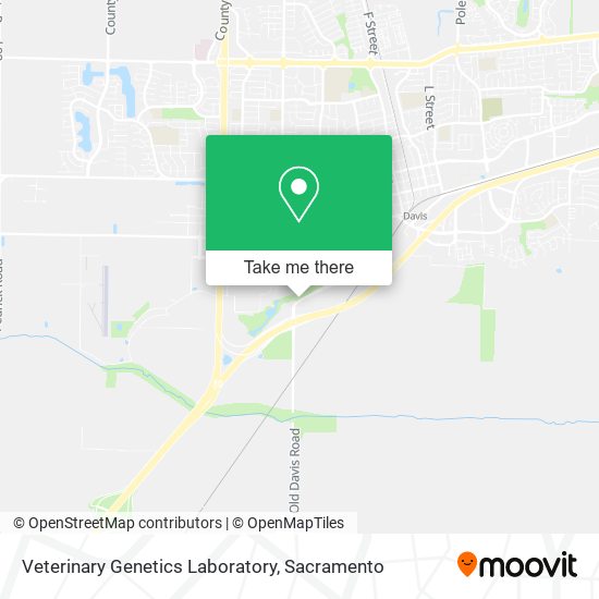 Mapa de Veterinary Genetics Laboratory