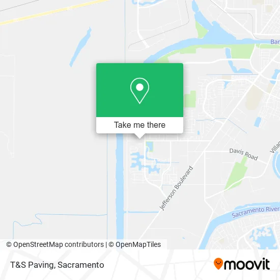 Mapa de T&S Paving