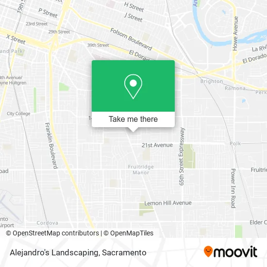 Mapa de Alejandro's Landscaping