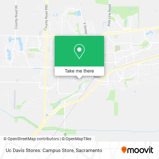 Mapa de Uc Davis Stores: Campus Store