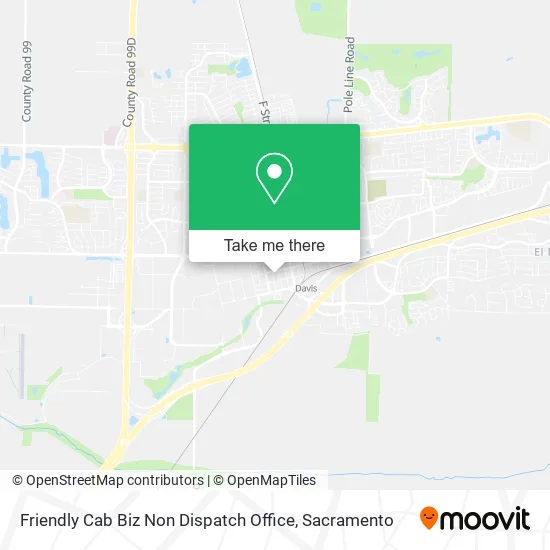 Mapa de Friendly Cab Biz Non Dispatch Office