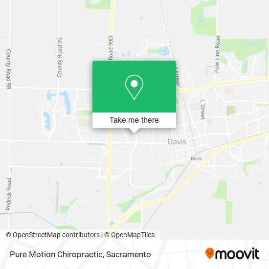 Pure Motion Chiropractic map
