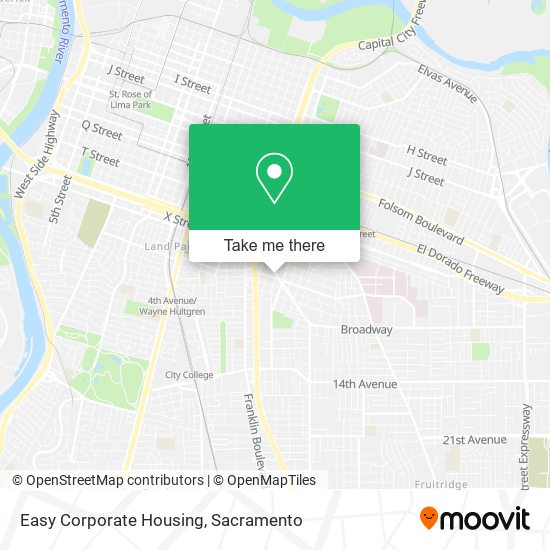 Mapa de Easy Corporate Housing