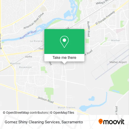 Gomez Shiny Cleaning Services map