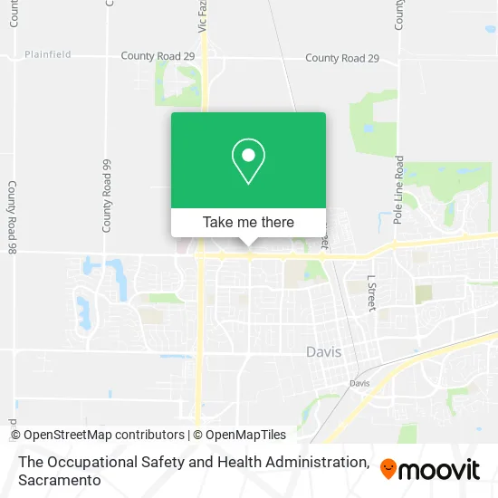 The Occupational Safety and Health Administration map