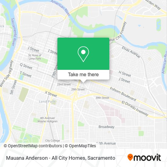 Mauana Anderson - All City Homes map