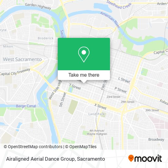 Airaligned Aerial Dance Group map