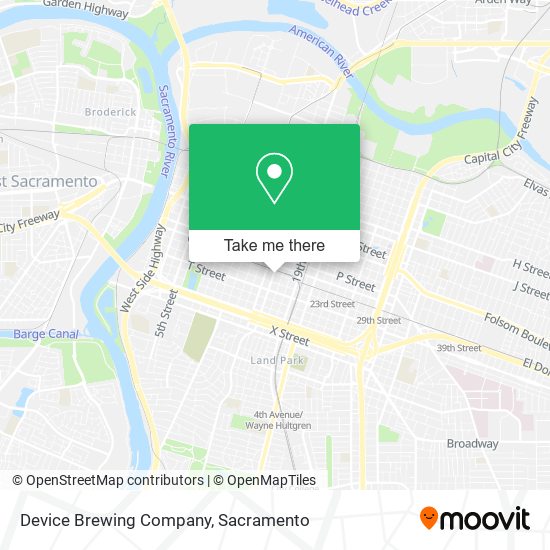 Mapa de Device Brewing Company