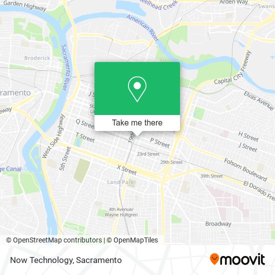 Now Technology map