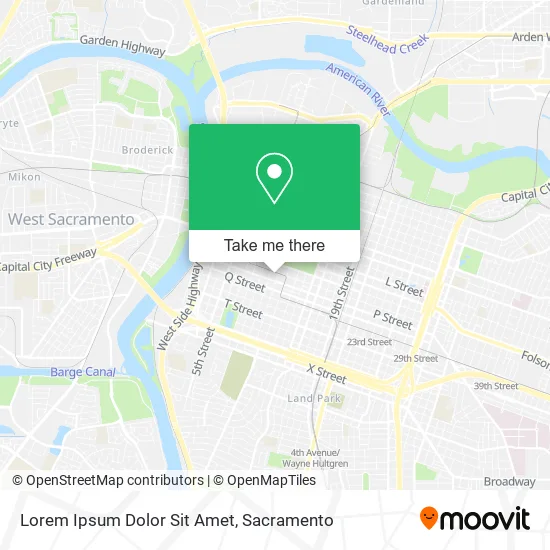 Lorem Ipsum Dolor Sit Amet map