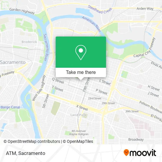 ATM map