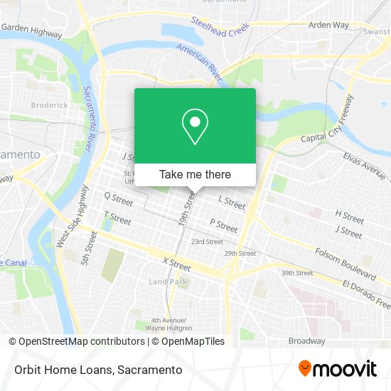 Orbit Home Loans map