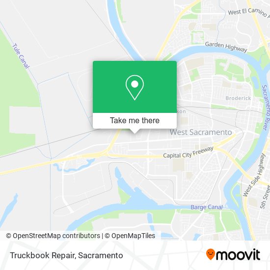 Truckbook Repair map