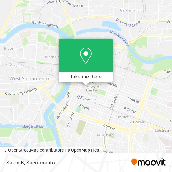 Salon B map