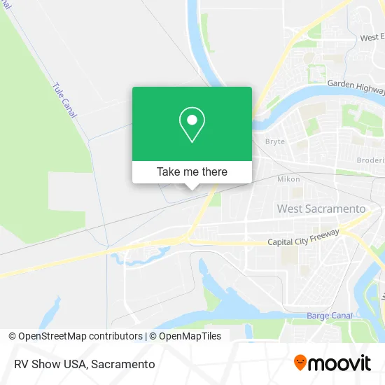 Mapa de RV Show USA
