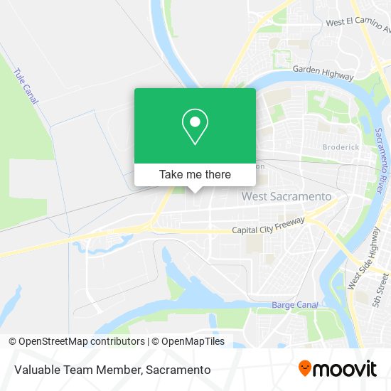 Valuable Team Member map