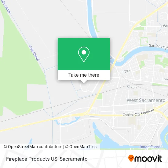 Mapa de Fireplace Products US