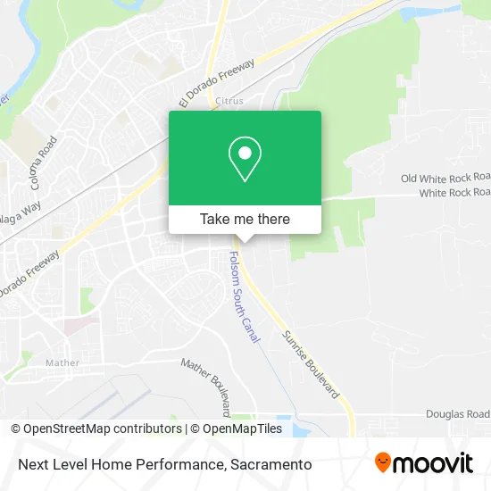 Next Level Home Performance map