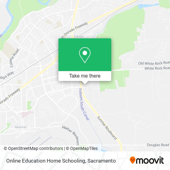 Mapa de Online Education Home Schooling