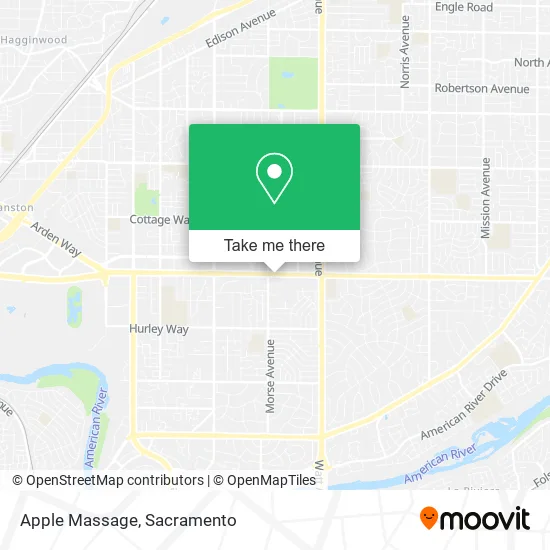 Apple Massage map